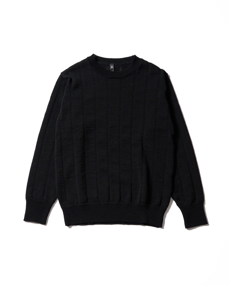 GIMA stripe knit pull-over