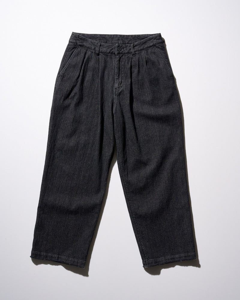 2-tuck wide trousers – wjk online store