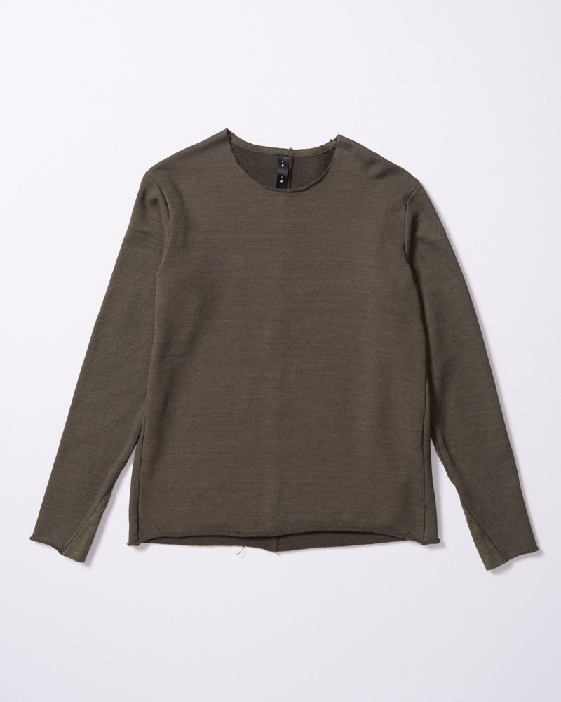 cut-off light sweatshirt