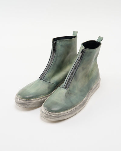 front zip bootie