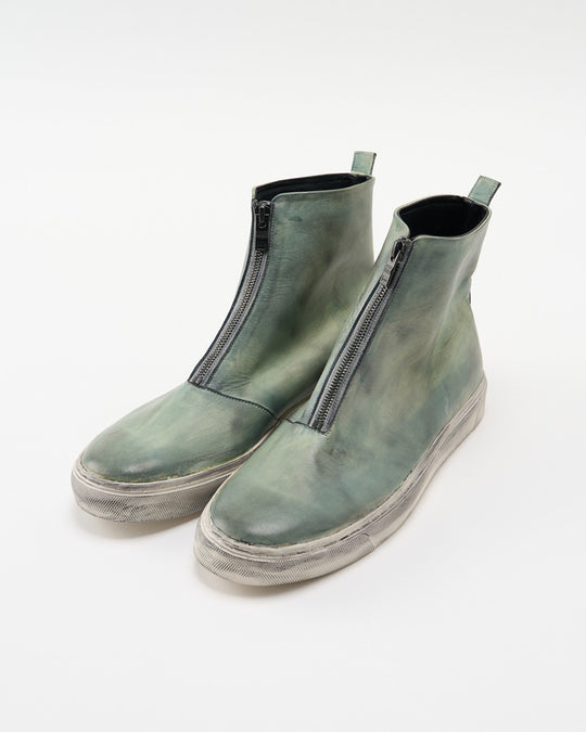 front zip bootie