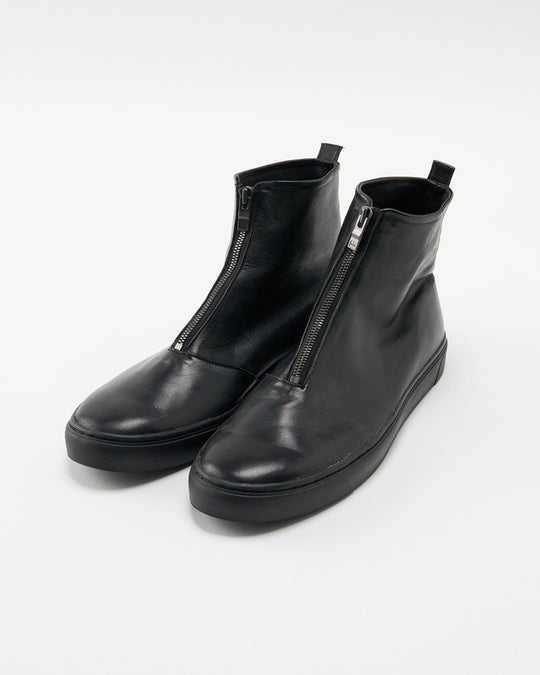 front zip bootie