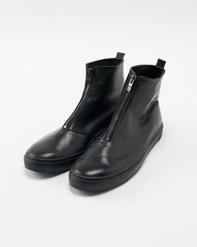 front zip bootie