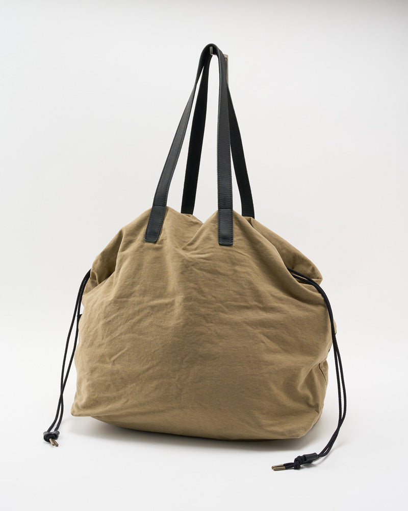 vintage drawstring tote bag