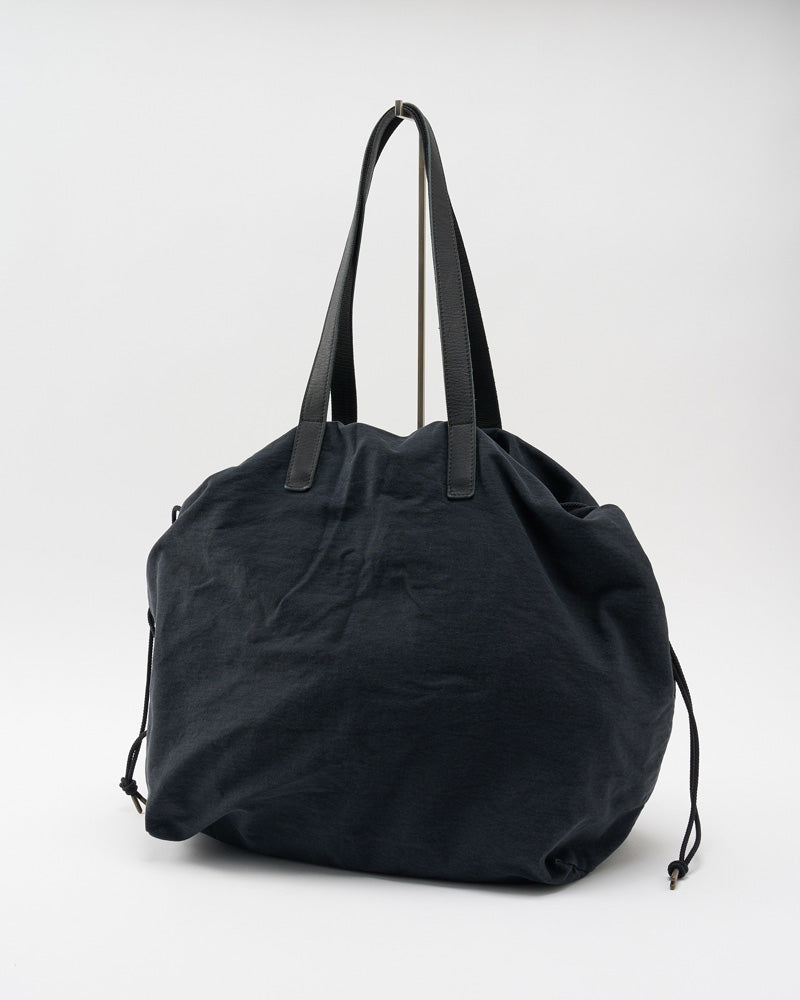 vintage drawstring tote bag