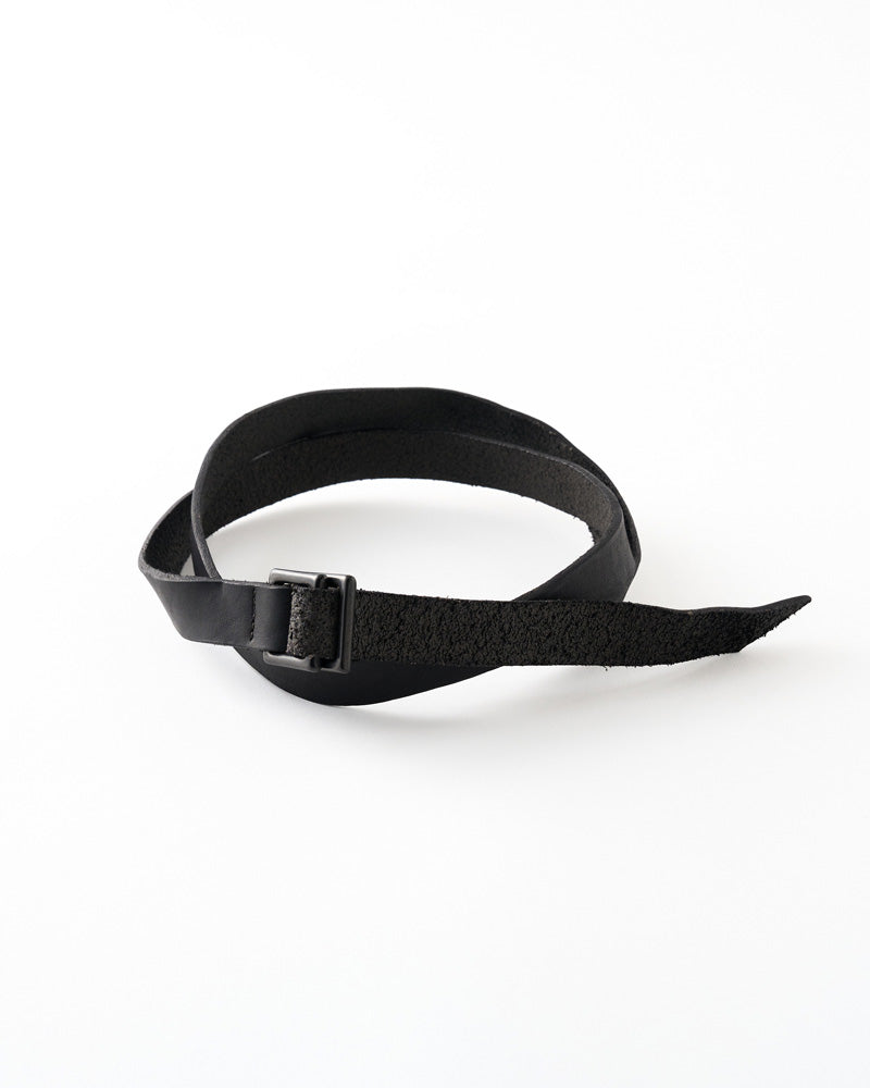 dyed W-ring long belt