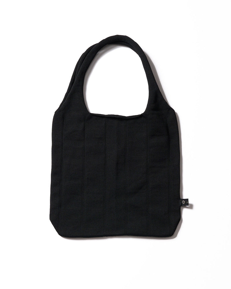 stripe knit bag