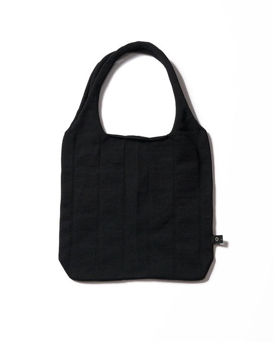 stripe knit bag