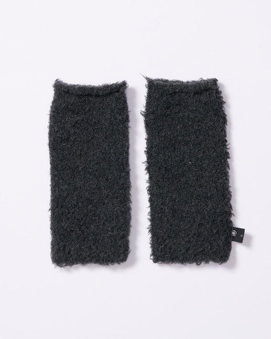 fancy yarn knit hand warmer