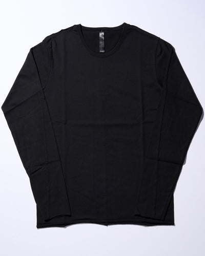 cut-off crew-neck L/S