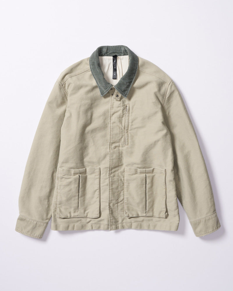 heavy moleskin short coverall jacket – wjk online store