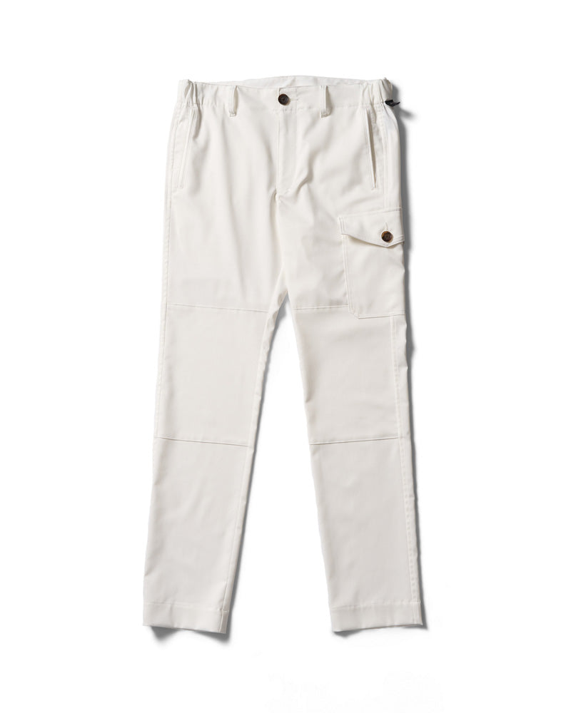 fine satin slim cargo
