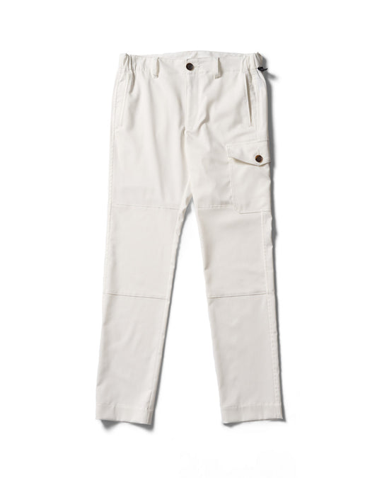 fine satin slim cargo