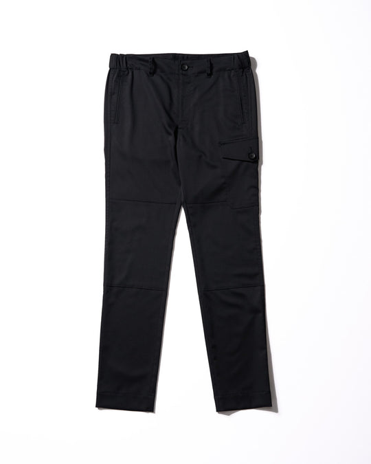 fine satin slim cargo