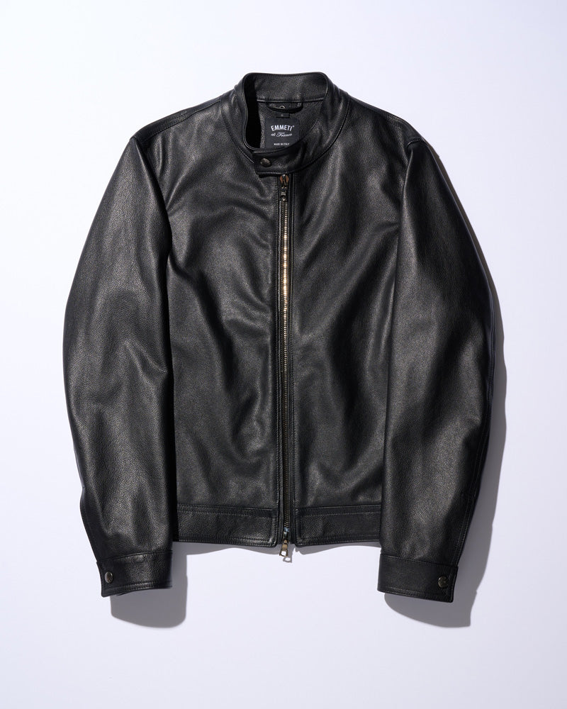 wjk黒レザージャケット wjk black（ﾀﾞﾌﾞﾙｼﾞｪｲｹｲﾌﾞﾗｯｸ）の「【wjk black】wjk black別注