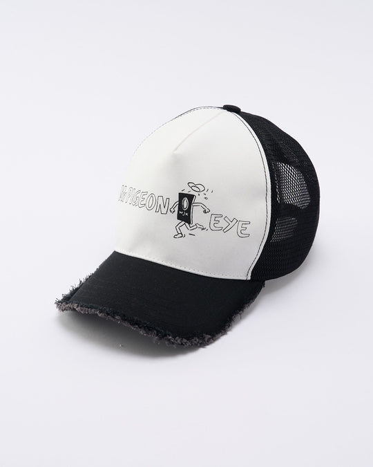 【Ohta Design × wjk】"panic" cut-off mesh cap