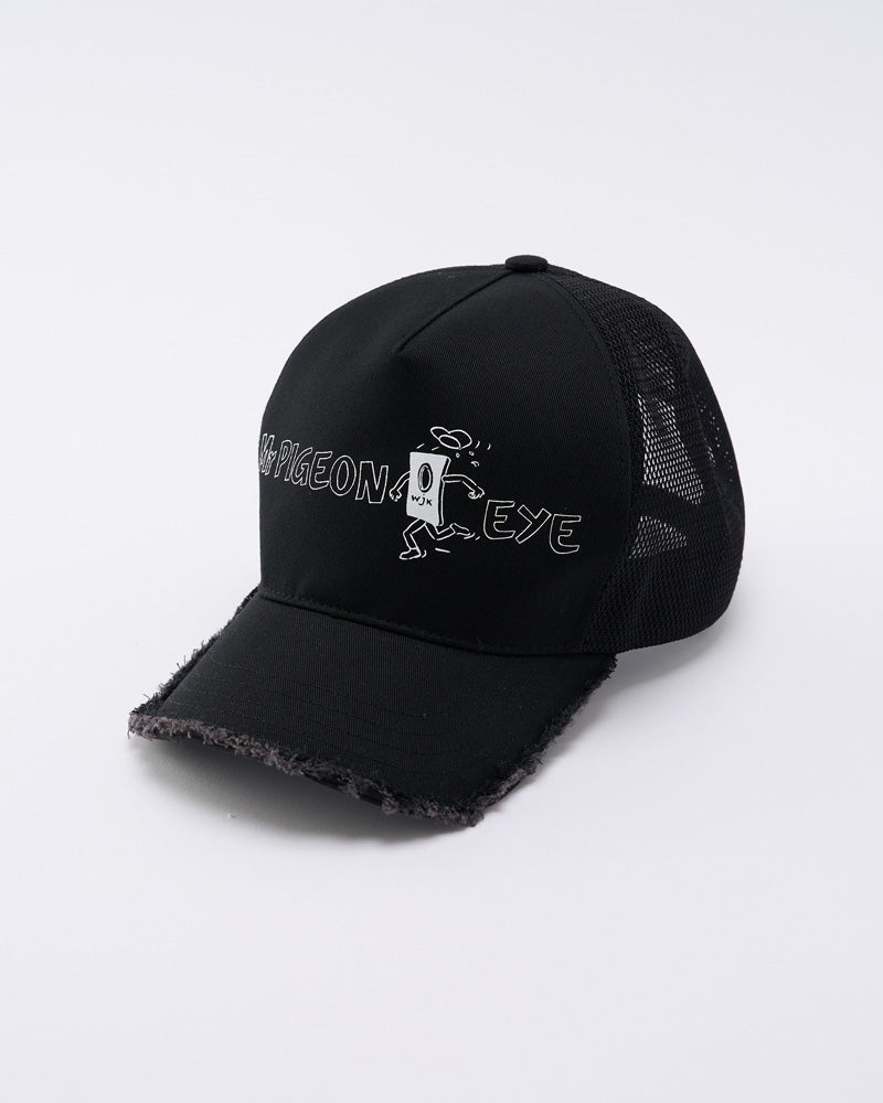 【Ohta Design × wjk】"panic" cut-off mesh cap