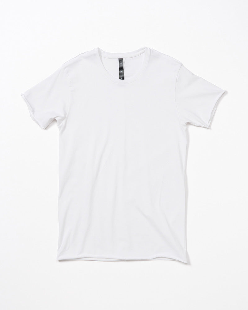 cut-off crew-neck S/S
