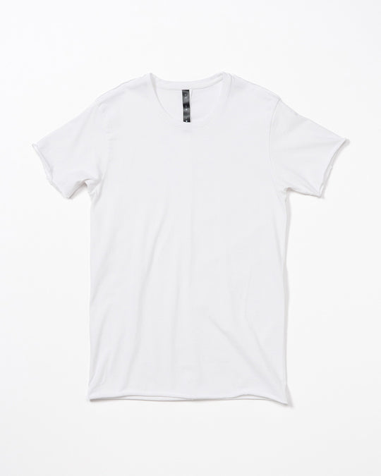 cut-off crew-neck S/S