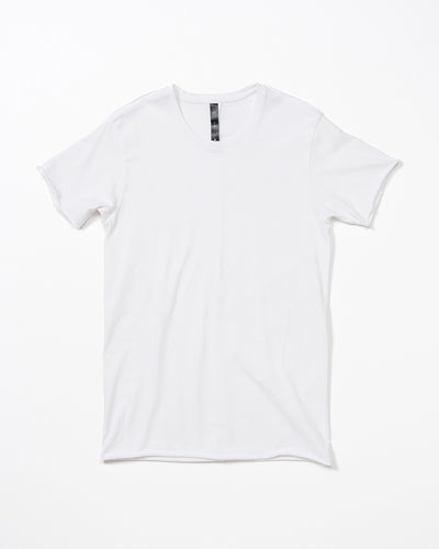 cut-off crew-neck S/S