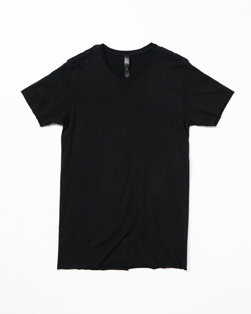 cut-off crew-neck S/S