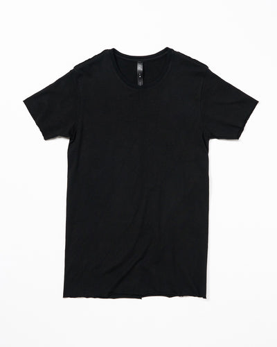 cut-off crew-neck S/S