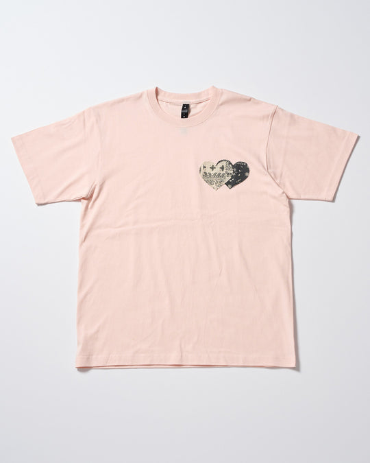 bandana panel heart T