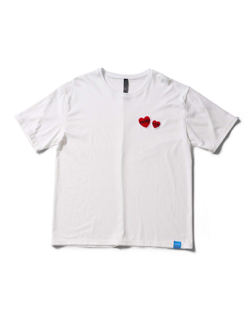 【Maison Honoré Paris × wjk】2-heart patch cool touch S/S