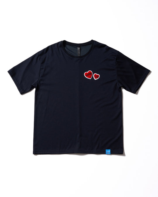 【Maison Honoré Paris × wjk】2-heart patch cool touch S/S