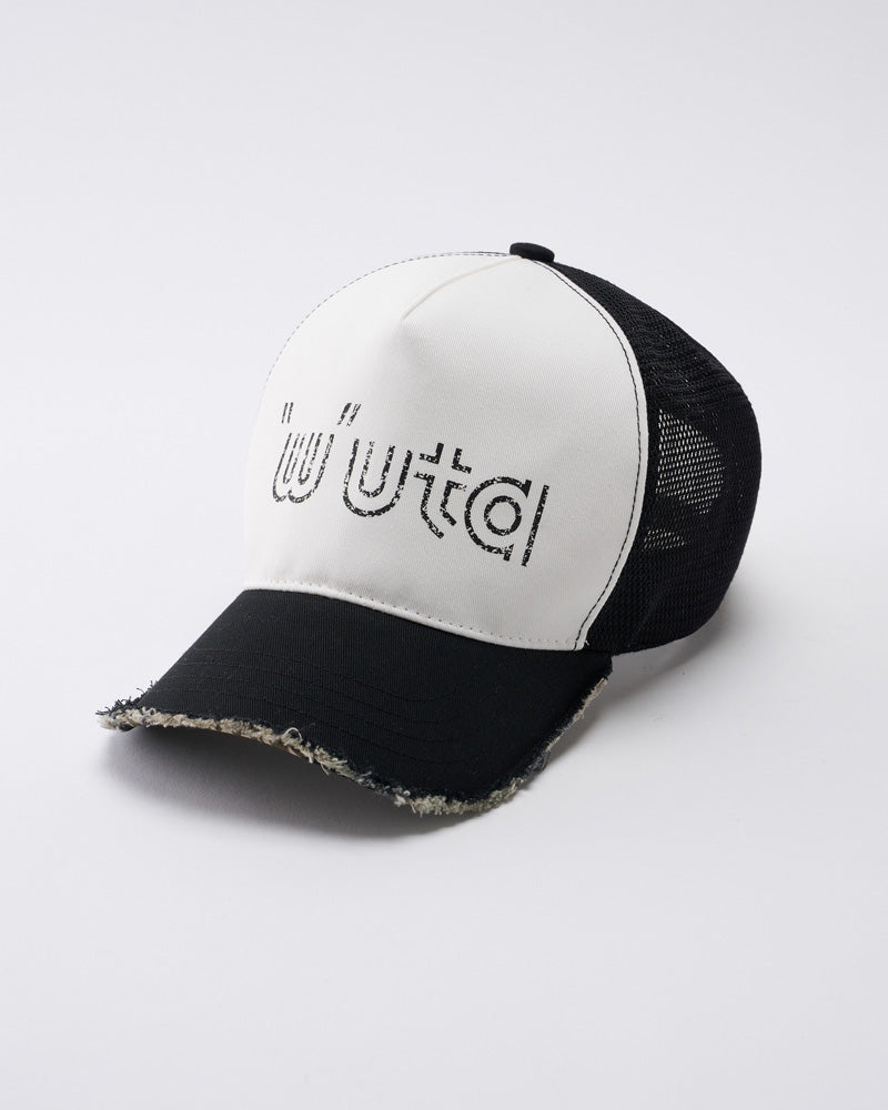【muta × wjk】"w"uta cut-off mesh cap