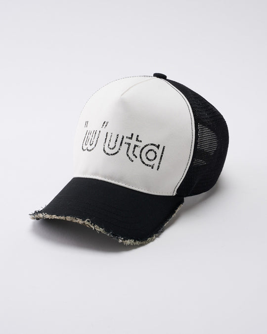 【muta × wjk】"w"uta cut-off mesh cap