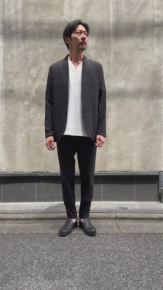 tuck slim slacks