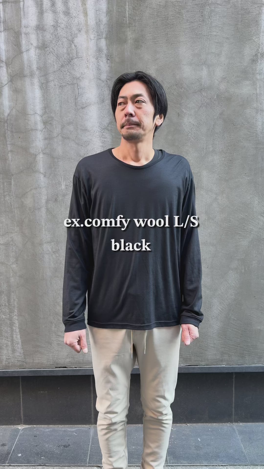 ex.comfy wool L/S