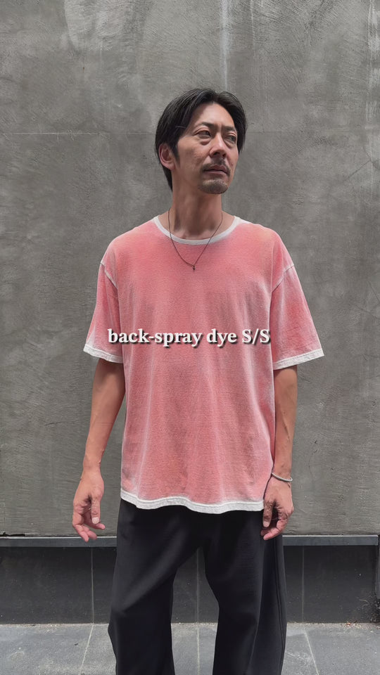 back-spray dye S/S