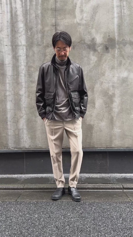 leather rib jersey type A-2